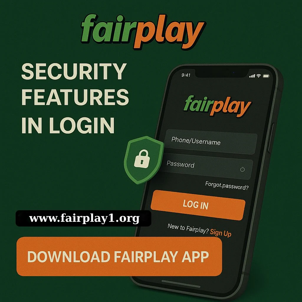 Security Features in fairplay1 Login